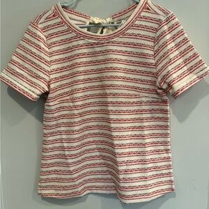 Anthropologie Multicolor Striped Knit Top